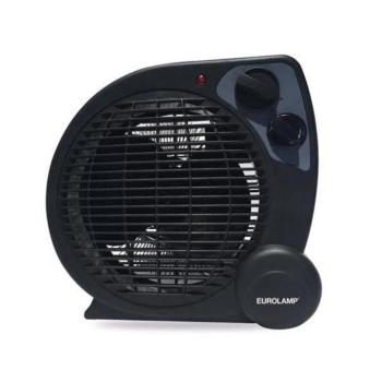Ventilátoros fűtőtest, 1000/2000W, fekete, Eurolamp, 169616 kép