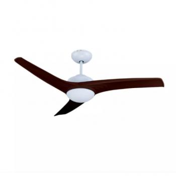 Ventilátoros LED lámpatest , mennyezeti , 3 lapáttal , 35W , CCT , távirányítóval kép
