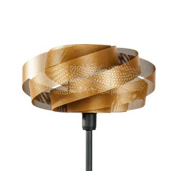 Vento álló lámpa, fekete/arany, fém, Ø 40 cm, E27 kép