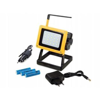 VERK 12232 Hordozható LED reflektor, 20 SMD, 100 W