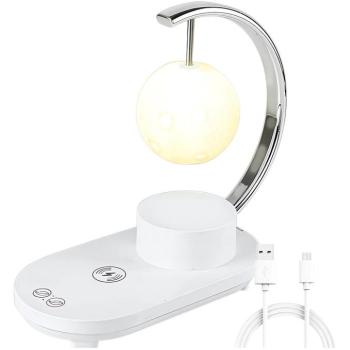Verk 12368 Hold, bluetooth hangszóróval, RGB világítással és vezeték nélküli töltéssel kép