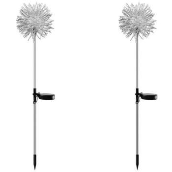 Verk 12392 napelemes LED kerti lámpák alkonykapcsolóval, 70cm, 2 db kép