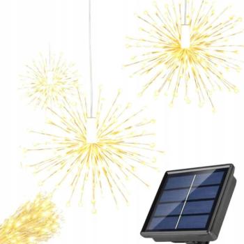 Verk 12405 Solar LED kerti lámpa, 8 üzemmód, napelem, szürkület-érzékelővel kép