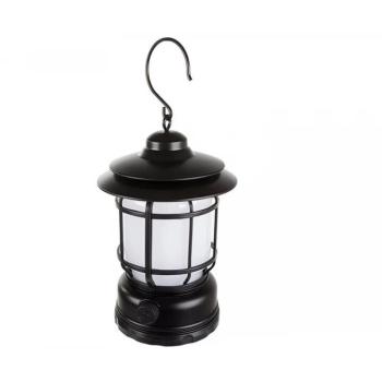 Verk 14450 LED kempinglámpa, USB, fekete kép
