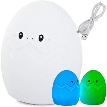 Verk Tojás RGB éjjeli lámpa, érintős, USB kép