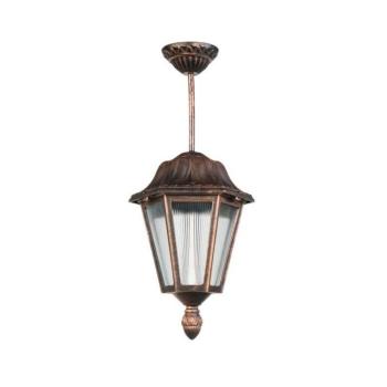 VERONA-H kültéri függeszték E27 IP44 műanyag 240x240x500mm antik 3242110 VITO kép