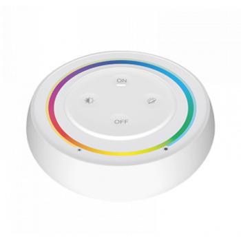 Vezeték nélküli , elemes , fali , érintős , dimmer , RGB-CCT , fehér , Rainbow , Miboxer (Mi-Light) , S2-W kép