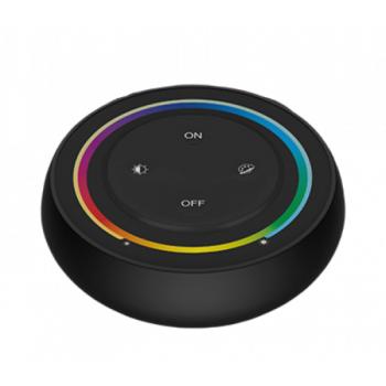 Vezeték nélküli , elemes , fali , érintős , dimmer , RGB-CCT , fekete , Rainbow , Miboxer (Mi-Light) , S2-B kép