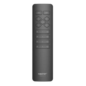 Vezeték nélküli , elemes , tavirányító , mágneses , 2.4GHz , rádiófrekvenciás , 4 zónás , Smart Plug & Switchhez , fekete , Miboxer (Mi-Light) , C2 kép