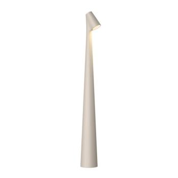 Vibia LED tölthető asztali világítás Africa, magasság 45 cm, világos bézs kép