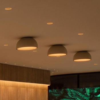 Vibia Duo 4874 LED mennyezeti világítás, krém kép