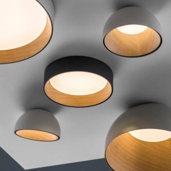 Vibia Duo 4876 ferde LED mennyezeti világítás, fehér kép