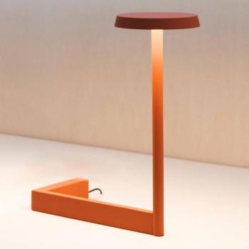 Vibia Flat LED lámpa magassága 30 cm terrakotta kép