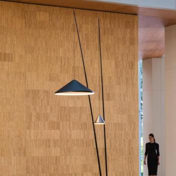 Vibia LED álló világítás NORTH, kék, 2 izzós, fém, 927 kép
