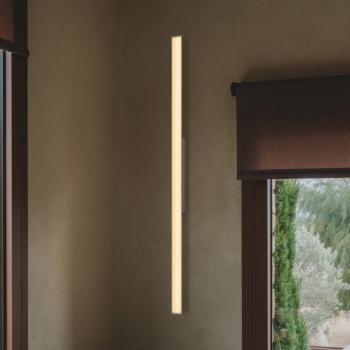 Vibia LED fali világítás SPA, hossza 121 cm, bézs, IP44 2700 K kép