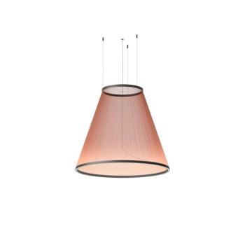 Vibia LED lógó lámpa ARRAY vörösbarna 107x124cm kúp 927 dimmelhető kép