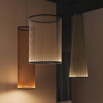 Vibia LED lógó lámpa ARRAY, zöld, 193 x 55 cm, kúp 927 dimmelhető kép