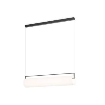 Vibia LED lógó lámpa KONTORNO, hosszúság 92 cm, fekete, 930 dimmelhető kép