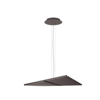 Vibia LED lógó világítás RHYTHM, szürkésbarna, 87 x 63 cm 927 dimmelhető kép