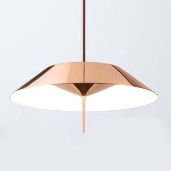 Vibia Mayfiar LED függő lámpa 1-izzós, réz kép