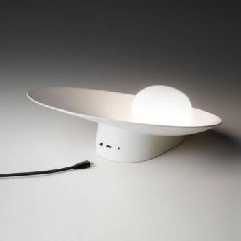 Vibia Musa 7404 lámpa akkuval, fehér kép