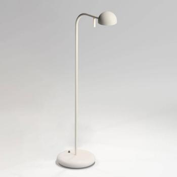 Vibia Pin 1650 LED asztali lámpa, hossza 23 cm, krém színű kép