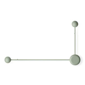 Vibia Pin 1694 LED fali világítás, 2 izzós, zöld kép