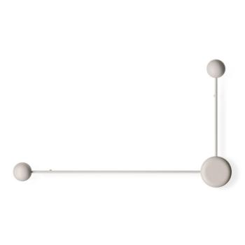 Vibia Pin 1694 LED fali világítás, 2 izzós, krém színű kép