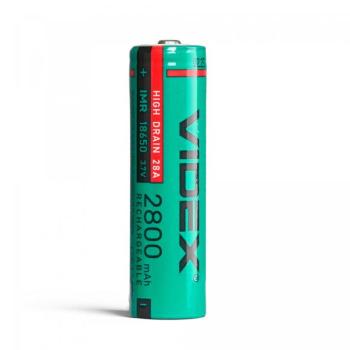 VIDEX 18650 20A 2800mAh lítium-ion akkumulátor nagy áramerősséggel/1 db kép