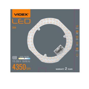 Videx 36W-os LED modul mennyezeti lámpához 4000K 4350lm kép