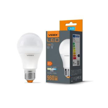 Videx A60 LED izzó 10 W-os natúr fehér E27-es foglalattal kép