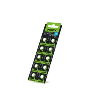 Videx AG11/LR721 20mAh alkáli gombelem (darabár min. rendelhető mennyiség 10 db) kép