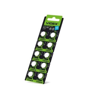 Videx AG12/LR43 113mAh alkáli gombelem (darabár min. rendelhető mennyiség 10 db) kép