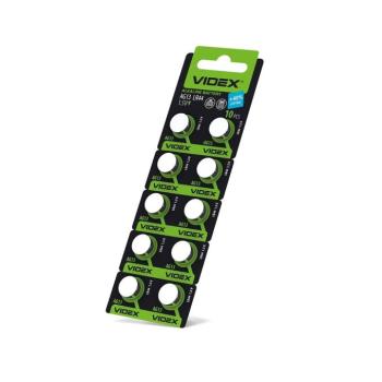 Videx AG13/LR44 158mAh alkáli gombelem (darabár min. rendelhető mennyiség 10 db) kép