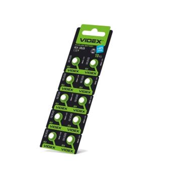 Videx AG4/LR626 20mAh alkáli gombelem (darabár min. rendelhető mennyiség 10 db) kép