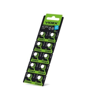 Videx AG5/LR754 66mAh alkáli gombelem (darabár min. rendelhető mennyiség 10 db) kép