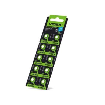 Videx AG8/LR1120 43mAh alkáli gombelem (darabár min. rendelhető mennyiség 10 db) kép