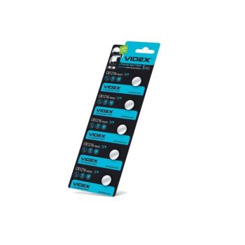 Videx CR1216 40mAh gombelem (darabár min. rendelhető mennyiség 5 db) kép