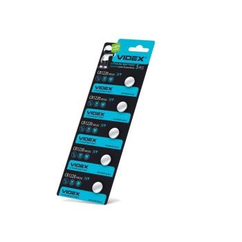 Videx CR1220 40mAh gombelem (darabár min. rendelhető mennyiség 5 db) kép