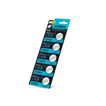 Videx CR2025 160mAh gombelem (darabár min. rendelhető mennyiség 5 db) kép