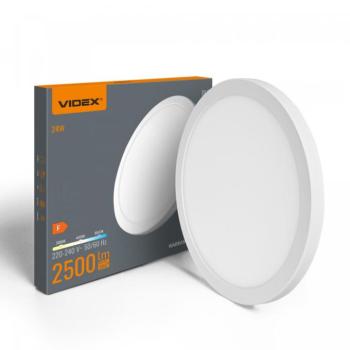VIDEX DL6R LED Mennyezeti Lámpa 24W 3000K-4000K-6500K 220V Fehér kép