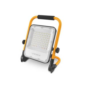 Videx F2e 50 W-os akkumulátoros natúrfehér LED reflektor kép