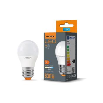 Videx G45 LED izzó 7 W-os natúr fehér E27-es foglalattal kép