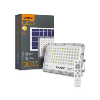 Videx Gelio 50 W-os natúr fehér napelemes reflektor kép