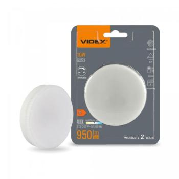 Videx GX53-as foglalatú Dimmelhető LED izzó 10W-NW