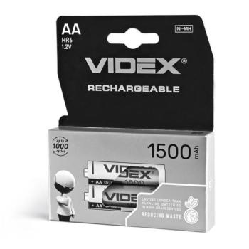 Videx HR6/AA 1500mAh újratölthető akkumlátor (darabár, min. rendelhető mennyiség 2 db) kép