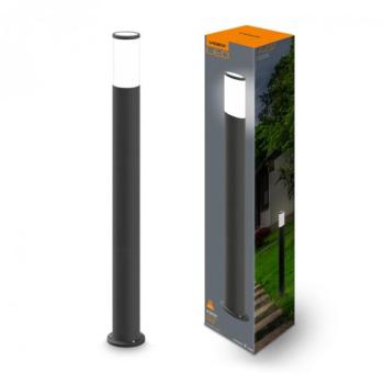 Videx kerek kerti 60 cm-es fekete színű állólámpa GU10-es foglalattal kép