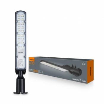 Videx LED forgatható 100 W-os fekete színű LED utcai lámpa 5000K IP65 kép