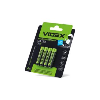 Videx LR03/AAA alkáli elem (darabár min. rendelhető mennyiség 4 db) kép