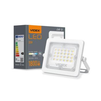 Videx Luka 20 W-os natúrfehér LED reflektor kép